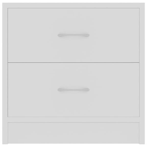 Maison Exclusive - Sängbord Vit 40x30x40 cm Ingenjörsträ Vit