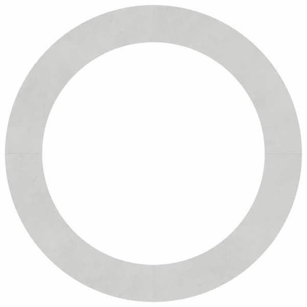 Maison Exclusive - anpassad för platta trädringar 5 st Silver Ø90/120 cm