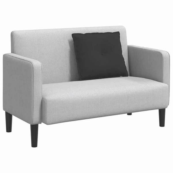 Maison Exclusive - Sort Rygpude 60 x 50 cm Mikrofiberstof