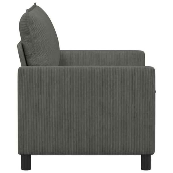 Maison Exclusive - Mörkgrå Soffa 126 x 81 x 87,5 cm Tyg