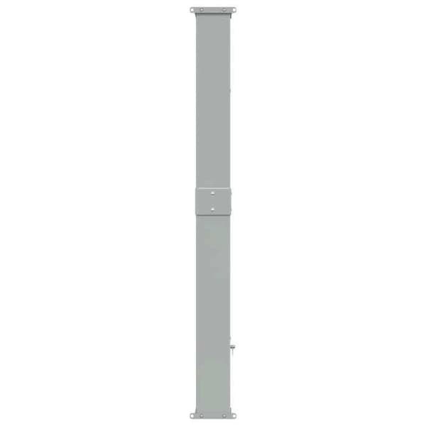 Maison Exclusive - Utdragbart sidotak för patio 140 x 300 cm Svart