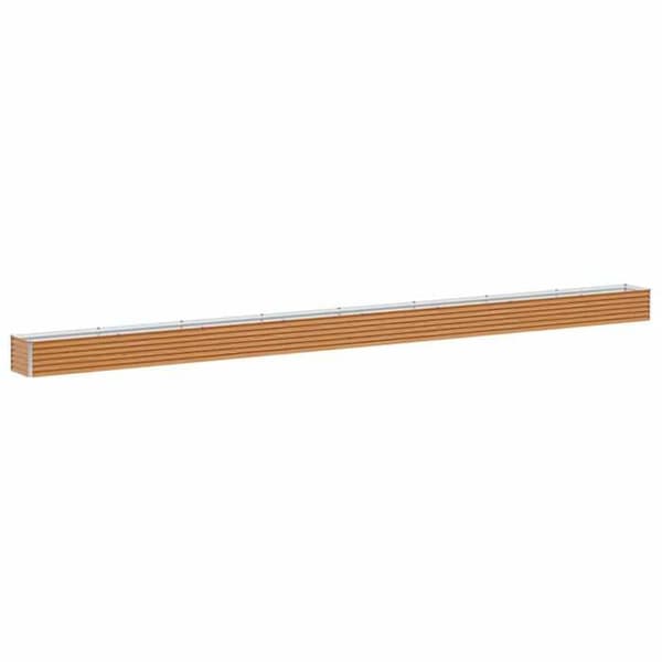 Maison Exclusive - Upphöjd Blomlåda Ljusbrun 775 x 50 x 36 cm