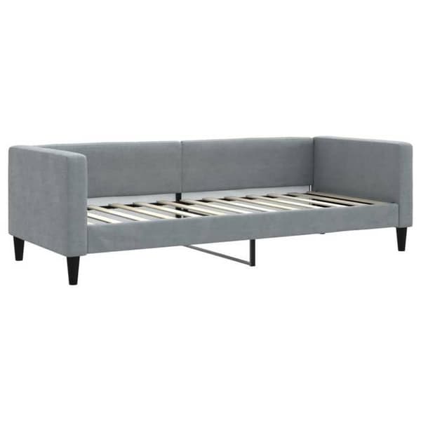 Päivävuode - EXCLUSIVE KOTI - 80 x 200 cm - 2-in-1 vuode - 2 säilytyslaatikkoa - Harmaa