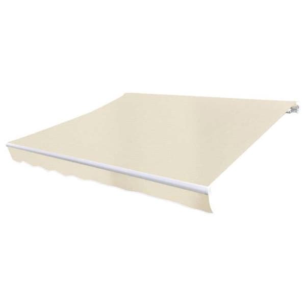 Markisedug - Eksklusivt Hus - Creme - 100% Polyester - Til ramme 6 x 3 m (580 x 295 cm) Grädde