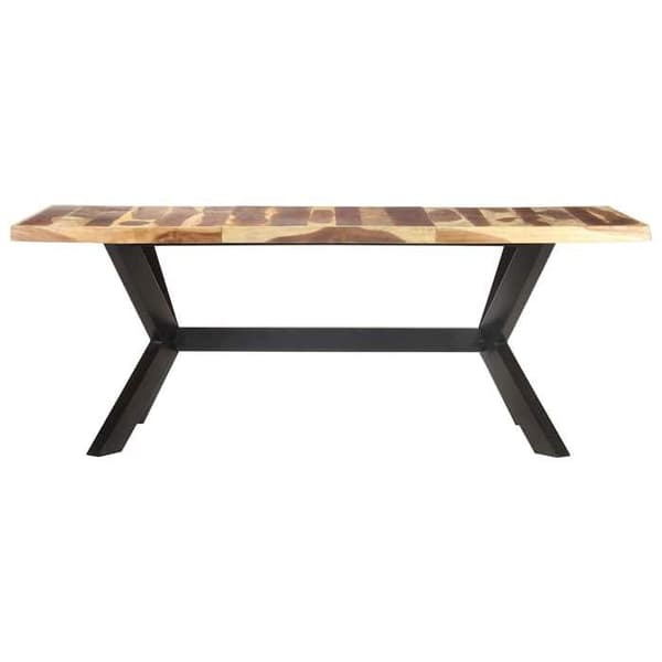 Maison Exclusive - Spisebord 200x100x75 cm Træ med honningfinish