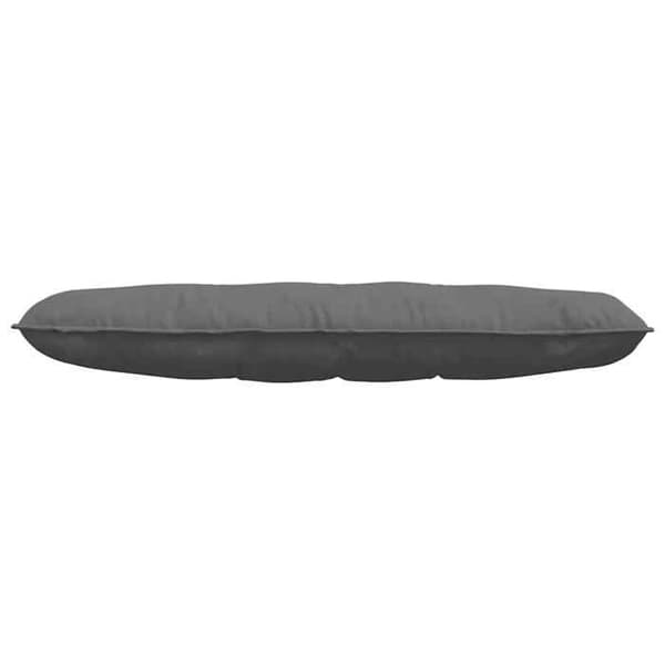 Maison Exclusive - Mørkegrå rygpude 140 x 50 cm Mikrofiberstof