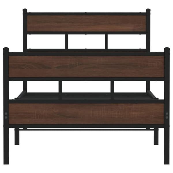 Sengestel - EKSKLUSIV HUS - 90 x 200 cm - Stål - Lamelseng - Opbevaring under seng