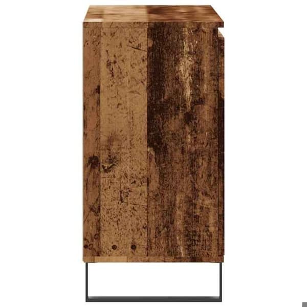 Maison Exclusive - Buffé gammalt trä 101,5x35x70 cm ingenjörsträ