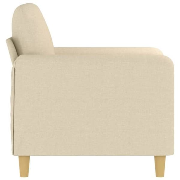 Maison Exclusive - Creme Stol 60 cm Stof