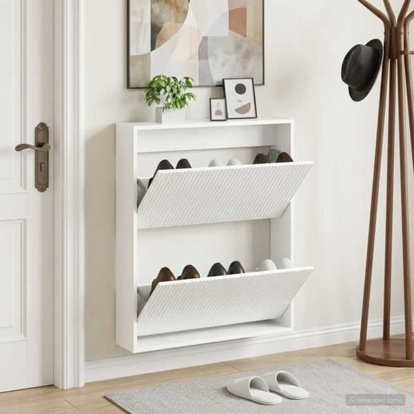 Maison Exclusive - Vægmonteret skoskab ARNHEM 71 x 17 x 86 cm Ej specificerat