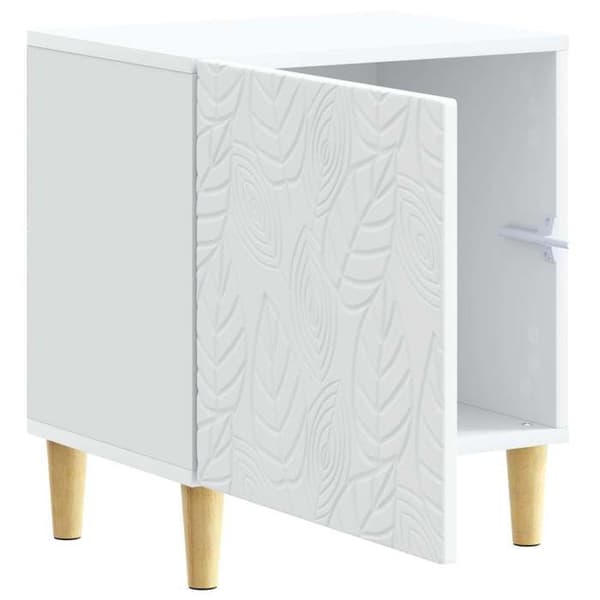 Maison Exclusive - Sängbord 2 delar Vit 43 x 34,5 x 50 cm