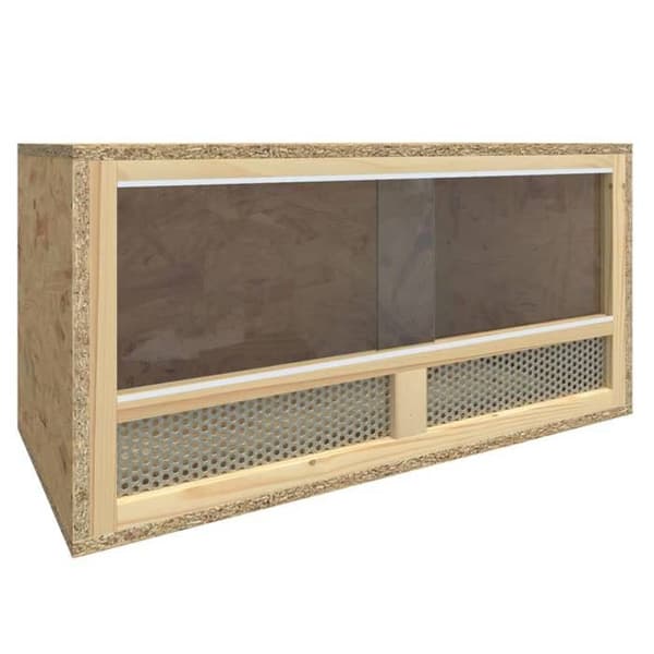 Maison Exclusive - Terrarium Ingenjörsträ 60x30x30 cm