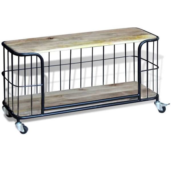 Maison Exclusive - TV-møbel 100x40x45 cm Massivt mangotræ