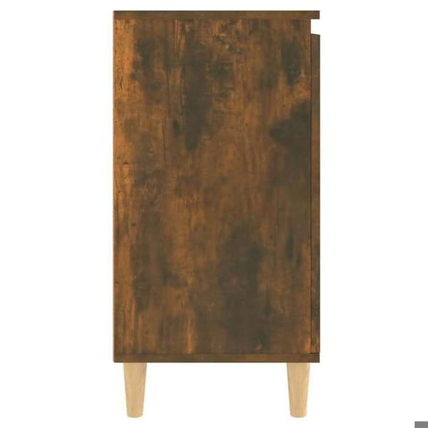 Maison Exclusive - Buffet Røget Eg 60x35x70 cm Ingeniørtræ