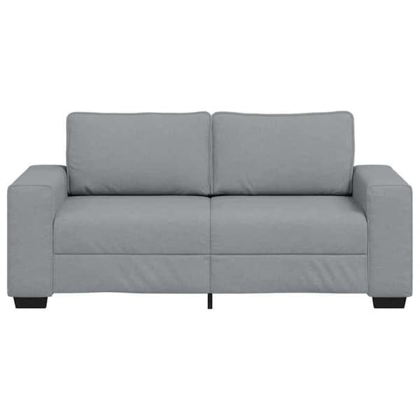Maison Exclusive - 2-personers sofa i lys grå 180x77x82 cm stof