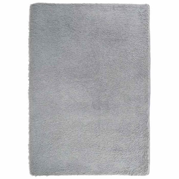Tæppe - MAISON EXCLUSIVE - NAVARRA - Lys grå - 240 x 340 cm - Polyester ljusgrått