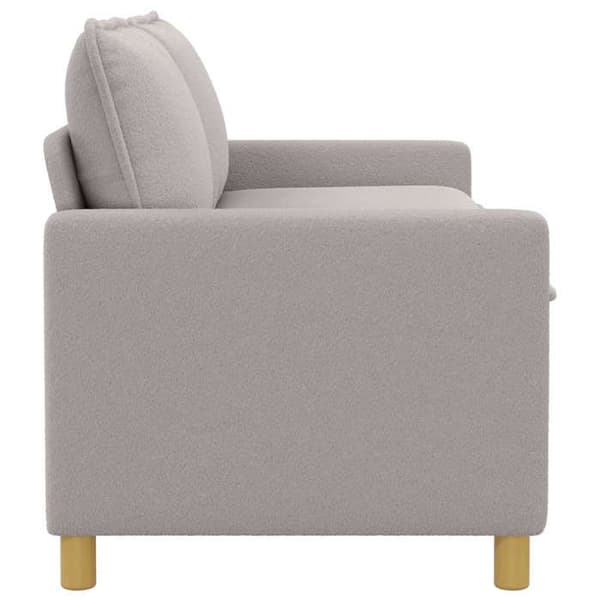 Maison Exclusive - Soffa Ljusgrå 156 x 81 x 87,5 cm Tyg
