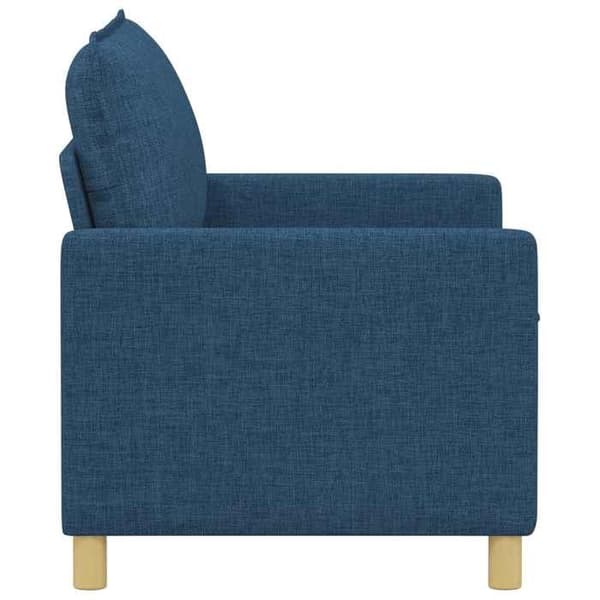 Maison Exclusive - Blå Sofa 126 x 81 x 87,5 cm Stof