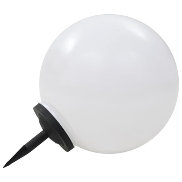 Pallomainen ulkokäyttöinen aurinko-LED-lamppu 50 cm RGB71 [cm] Vit