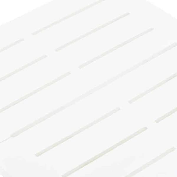 Maison Exclusive - Foldbart havebord hvidt 45x43x50 cm plastik
