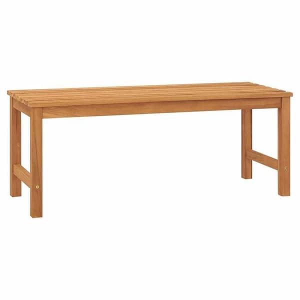 Havemøbel - Eksklusiv Hus - 114 cm - Massiv Teak - 3 pladser