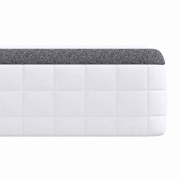 Maison Exclusive - Mellemhårdt madras 100 x 200 cm Hvid og Grå