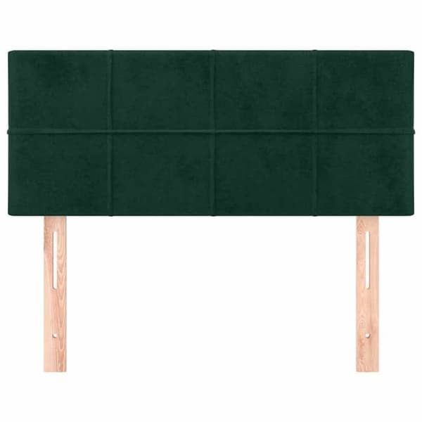 Maison Exclusive - Tummanvihreä pääty 100x5x78/88 cm Sametti Mörkgrön