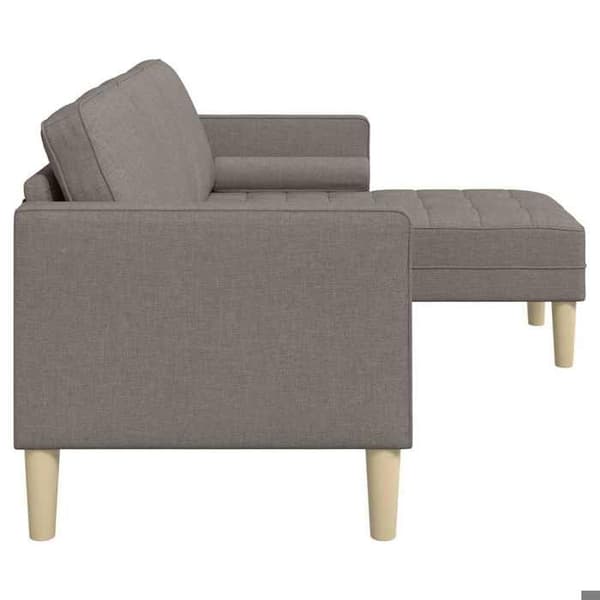 Maison Exclusive - Set av Soffor Taupe 173 x 131 x 67 cm Polyester Mol