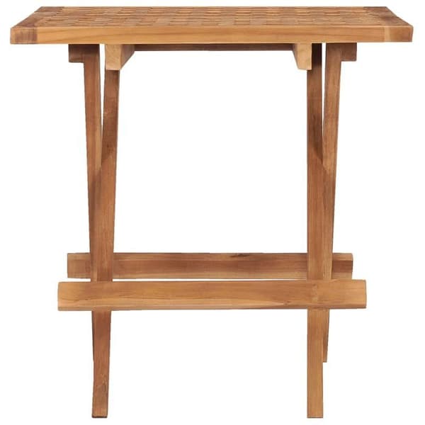 Maison Exclusive - Sammenklappeligt havebord 50x50x50 cm Solid teaktræ