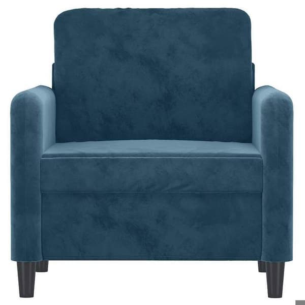 Maison Exclusive - Blå Stol 60 cm Velour