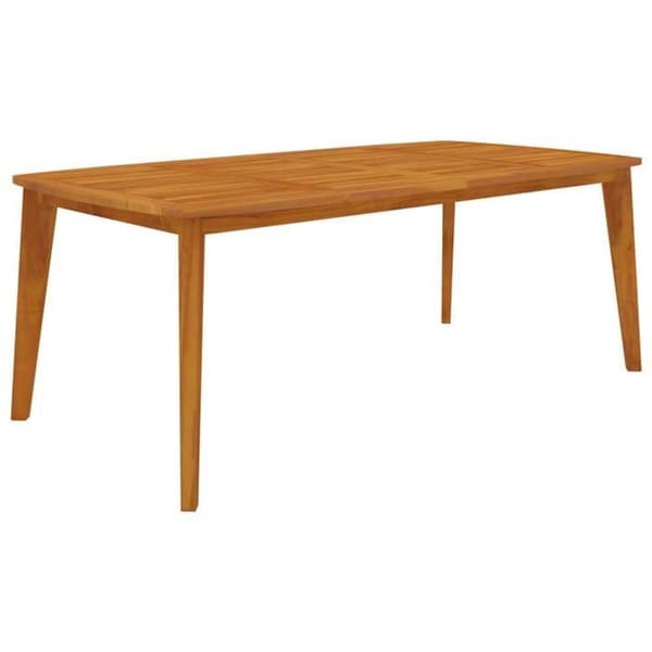 Maison Exclusive - Havebord 200x100x75 cm Solid akacietræ