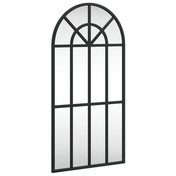 Maison Exclusive - Sort vægspejl 30x60 cm jernbue