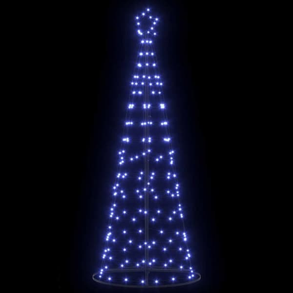 Maison Exclusive - LED Julgran EKENAS 250 cm 390 LED Blå Stålblå Stålblå