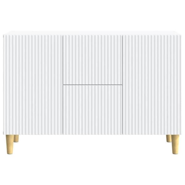 Maison Exclusive - Hvid Buffet 89 x 34,5 x 60 cm Ingeniørtræ
