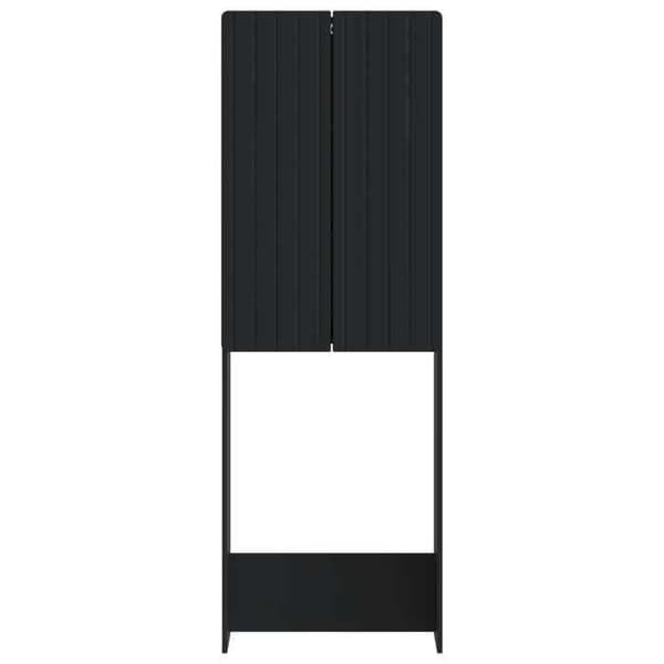 Maison Exclusive - Toilettskabe ZWOLLE Sort 66 x 25,5 x 190 cm