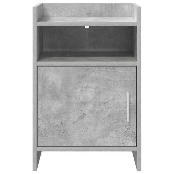 Maison Exclusive - Yöpöydät 2 kpl Betoni harmaa 40 x 36 x 60 cm