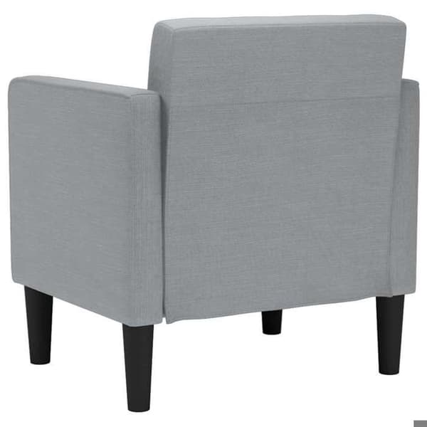 Maison Exclusive - Sofa stol med armlæn i lys grå stof 53 cm