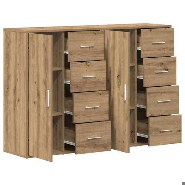 Buffé - EXKLUSIVT HEM - 2 delar 60 x 31 x 84 cm - Ingenjörsträ - Ekutseende - Nutida