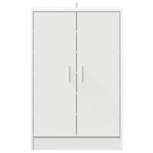Maison Exclusive - Kengäteline 60 x 35 x 92 cm Valkoinen Vit