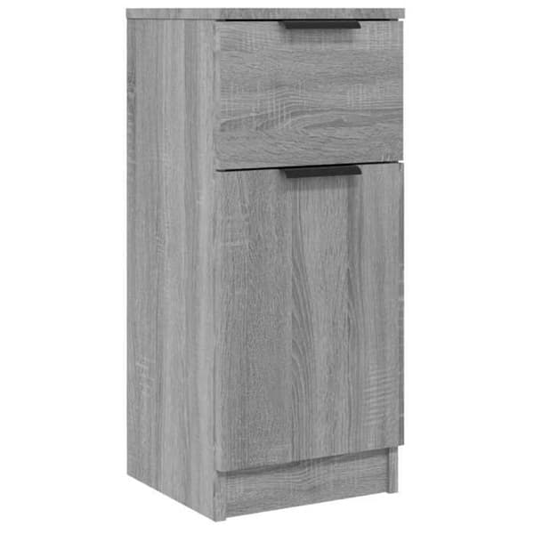Maison Exclusive - Buffé Sonoma grå 30x30x70 cm Ingenjörsträ