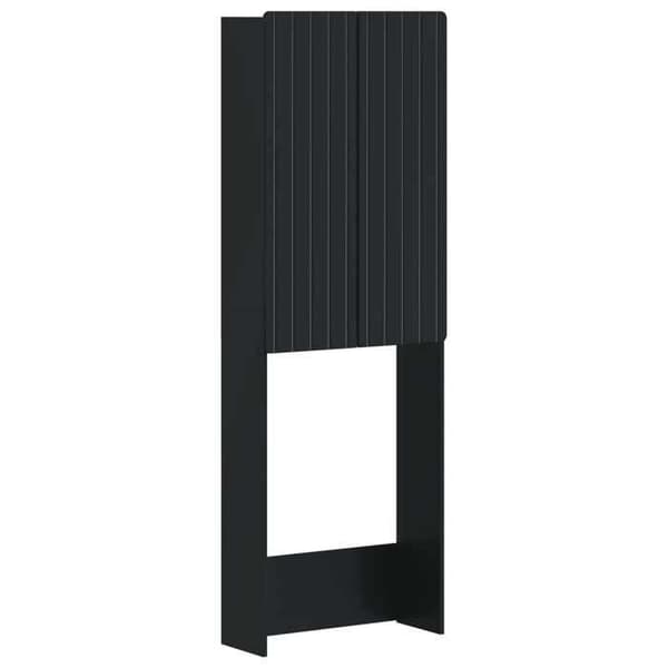 Maison Exclusive - Toilettskabe ZWOLLE Sort 66 x 25,5 x 190 cm