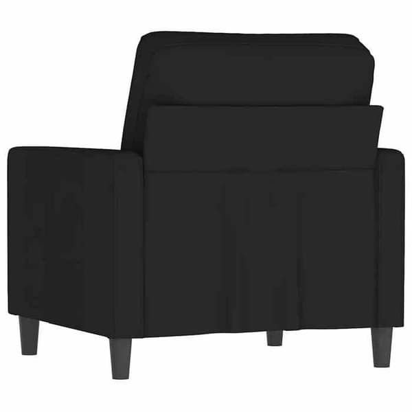 Maison Exclusive - Musta nojatuoli 60 cm sametti