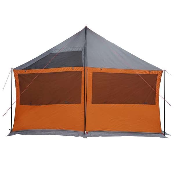 Maison Exclusive - Harmaa ja oranssi perheteltta 450 x 400 x 265 cm