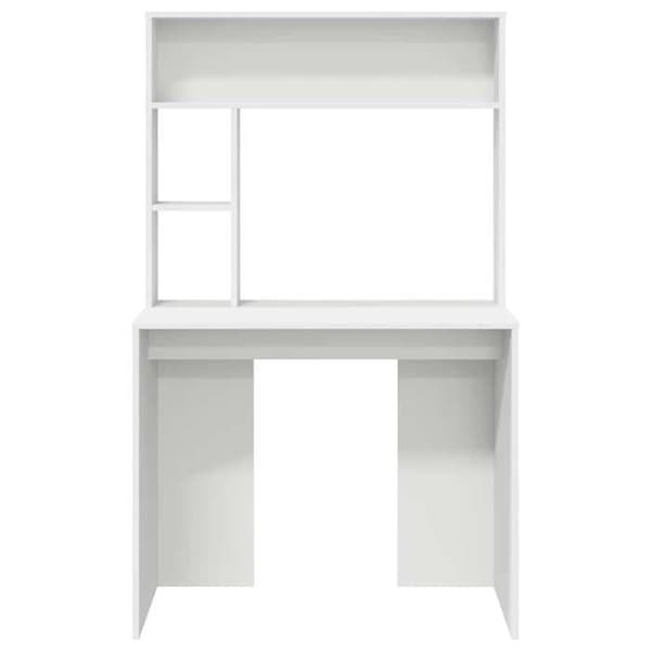 Maison Exclusive - Kontor Vit 91 x 50 x 149 cm Ingenjörsträ Vit