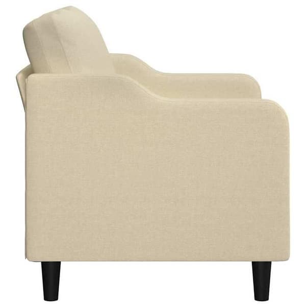 Maison Exclusive - 2-personers sofa Creme 140 cm Stof