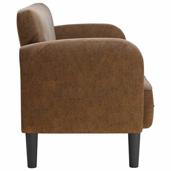 Maison Exclusive - Brun 110 cm læderlook sofa