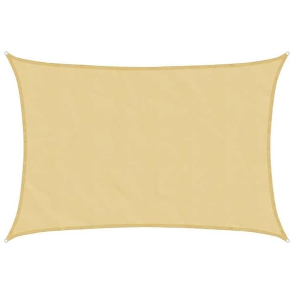 Maison Exclusive - Skuggsegel sand 5x3 m 100 % polyester oxford