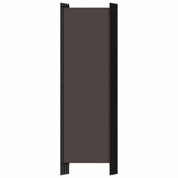 Maison Exclusive - Skillevæg 5 paneler Brun 250x180 cm