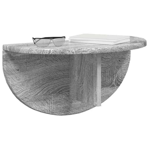 Maison Exclusive - Væghylde 2 stk Grå Sonoma 48 x 24 x 24 cm
