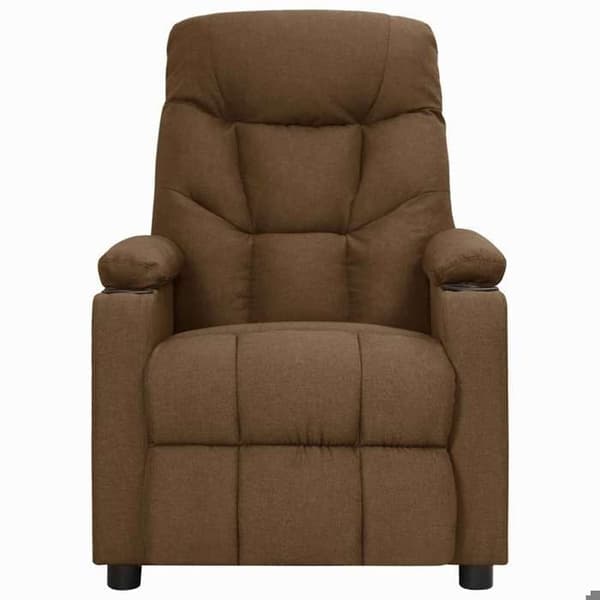 Maison Exclusive - Brun Tyg Reclinerfåtölj